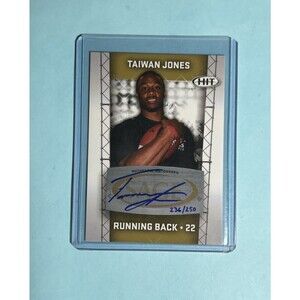 Taiwan Jones- 2011 SAGE HIT Autographs Gold #A72 Auto 236 /250